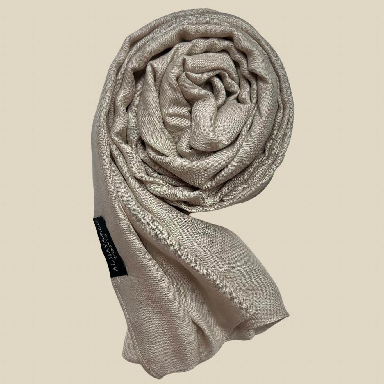 CLASSIC MODAL HIJAB - SPICE VANILLA