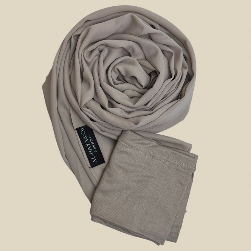 MEDINA SILK MATCHING SET - CASHMERE